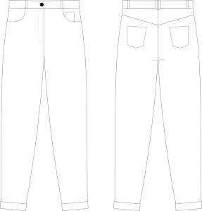 Pantalon JADE Femme - Patron de couture pochette - CHA'COUD Patron de couture Cha'Coud | Gaspard et Léonie Tissus en ligne et Mercerie à Toulouse
