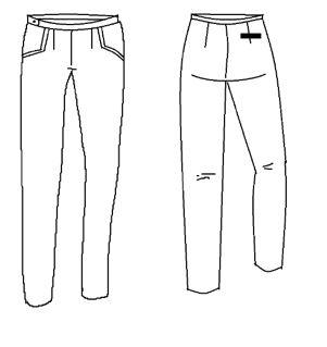 Pantalon LOULOU Patron de couture Pochette - L'atelier de Gaspard et Léonie