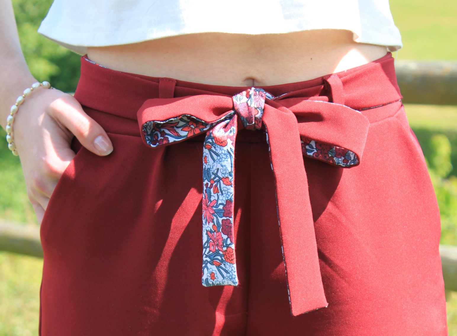 Pantalon SOPHIE Femme - Patron de couture pochette - CHA'COUD Patron de couture Cha'Coud | Gaspard et Léonie Tissus en ligne et Mercerie à Toulouse