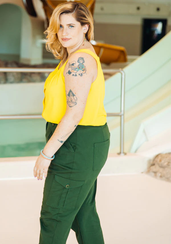 Pantalon TREMPLIN Patron de couture Pochette - MAISON FAUVE Patron de couture MAISON FAUVE | Gaspard et Léonie Tissus en ligne et Mercerie à Toulouse