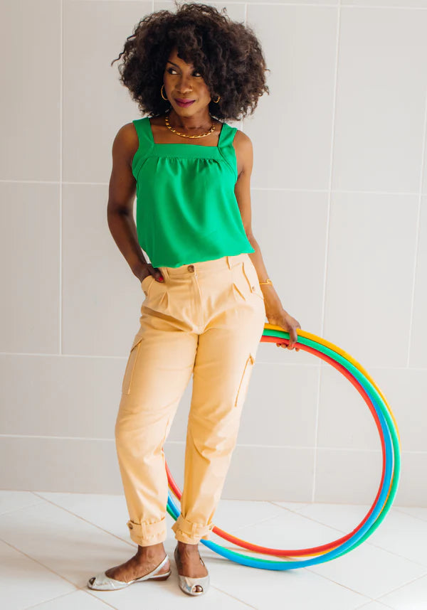 Pantalon TREMPLIN Patron de couture Pochette - MAISON FAUVE Patron de couture MAISON FAUVE | Gaspard et Léonie Tissus en ligne et Mercerie à Toulouse