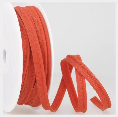 Passepoil Rouille 10mm Col:46 (vendu 10cm) - L'atelier de Gaspard et Léonie