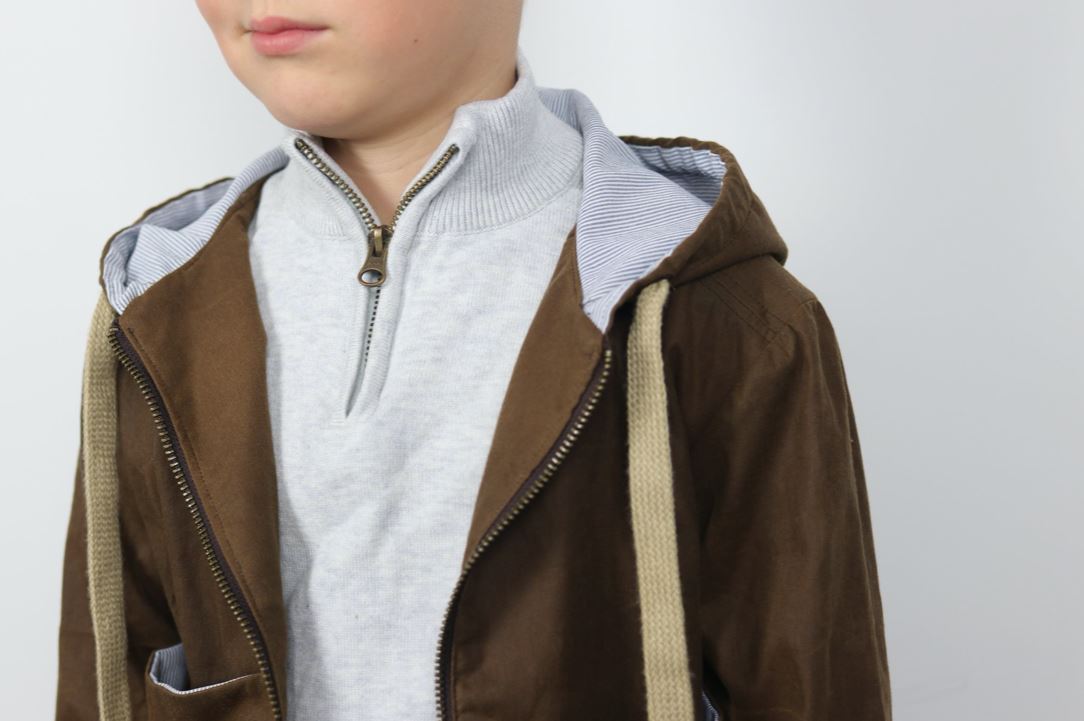 Patron SAM Kids Enfant Veste ou Parka Mixte - L'atelier de Gaspard et Léonie