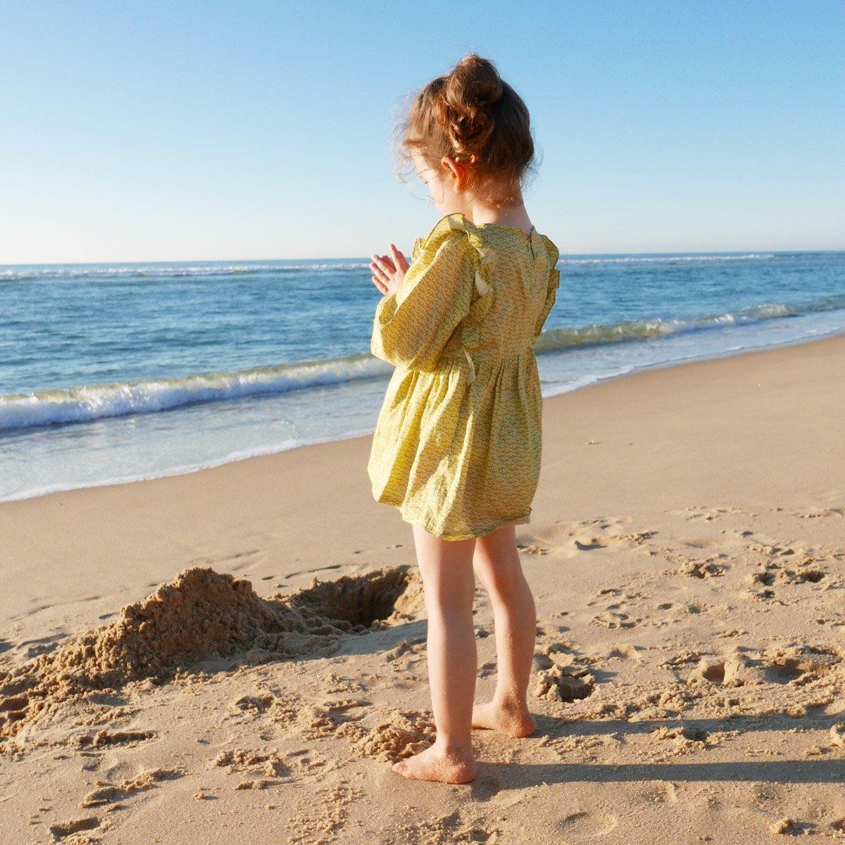 Patron STELLA Enfant Blouse robe - L'atelier de Gaspard et Léonie