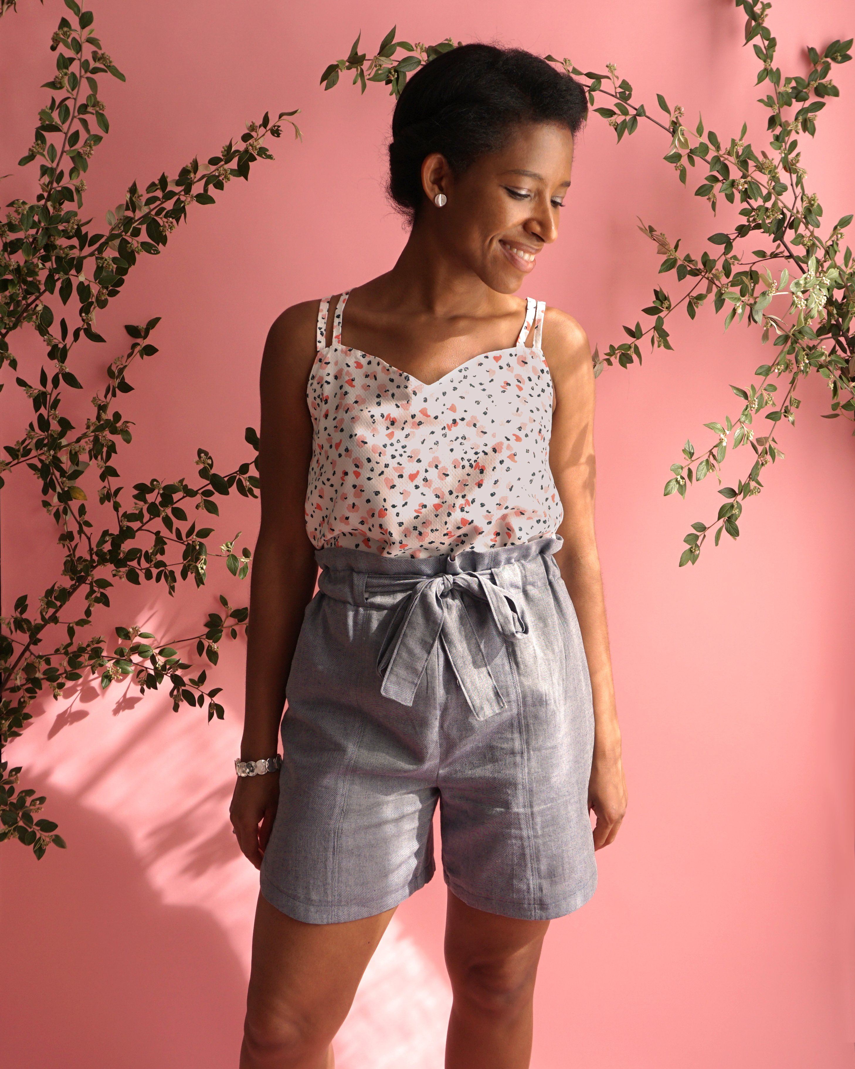 PAVONIA top/robe patron de couture pochette Patron de couture Les lubies de Cadia | Gaspard et Léonie Tissus Mercerie Toulouse