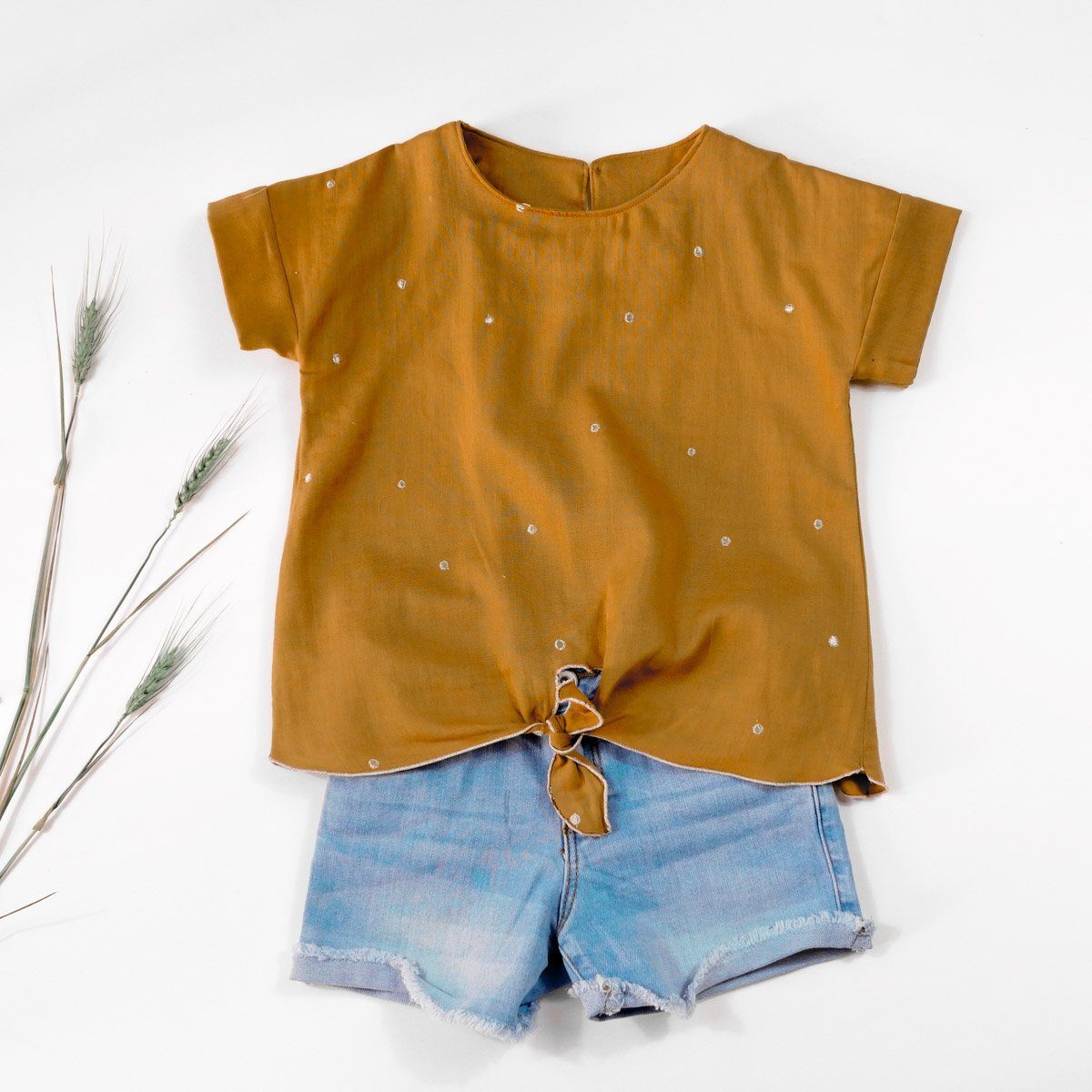 PEONY Top/T-shirt/Blouse patron de couture pochette Patron de couture Ikatee | Gaspard et Léonie Tissus Mercerie Toulouse