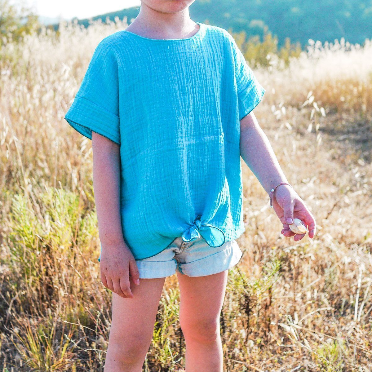 PEONY Top/T-shirt/Blouse patron de couture pochette Patron de couture Ikatee | Gaspard et Léonie Tissus Mercerie Toulouse