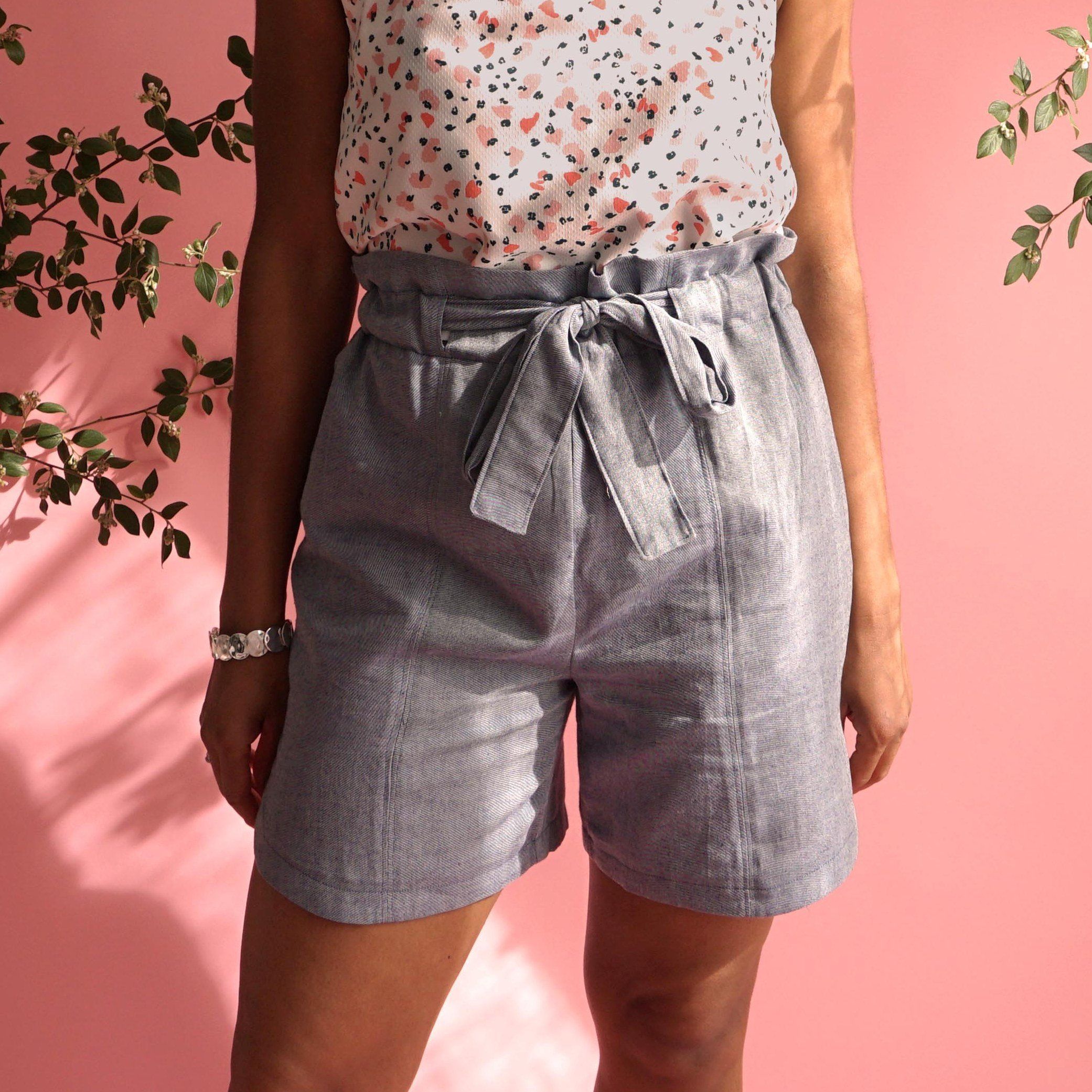 PHOENIX pantalon/short patron de couture pochette Patron de couture Les lubies de Cadia | Gaspard et Léonie Tissus Mercerie Toulouse