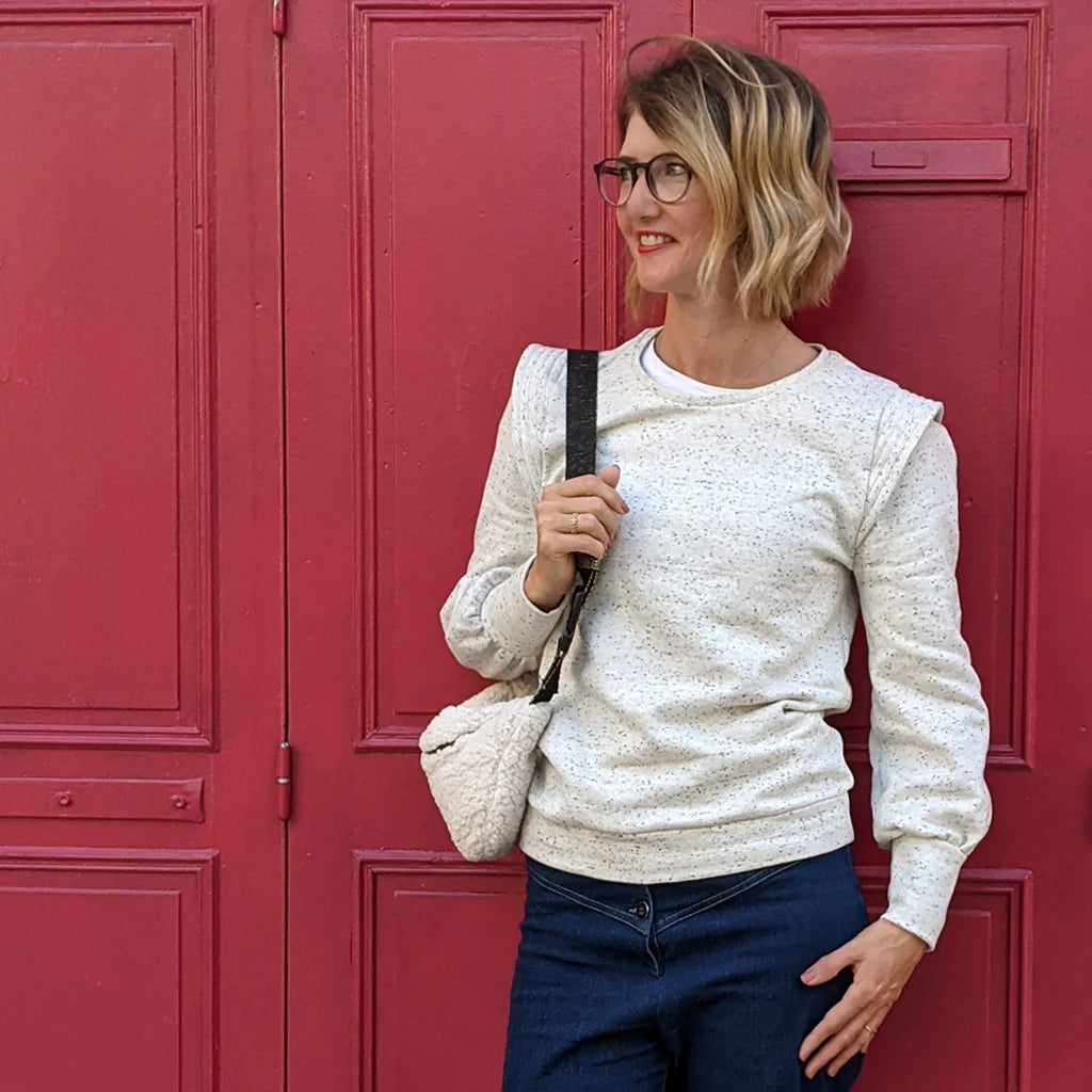 Pull et Robe NOVA Patron de couture pochette - SUPER BISON Patron de couture SUPER BISON | Gaspard et Léonie Tissus en ligne et Mercerie à Toulouse