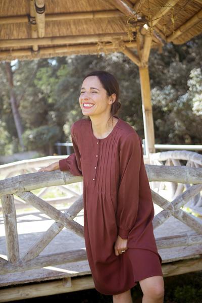 Robe ATLAS Patron de couture Pochette Patron de couture MAISON FAUVE | Gaspard et Léonie Tissus Mercerie Toulouse