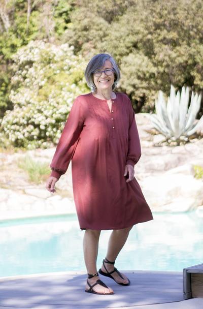 Robe ATLAS Patron de couture Pochette Patron de couture MAISON FAUVE | Gaspard et Léonie Tissus Mercerie Toulouse