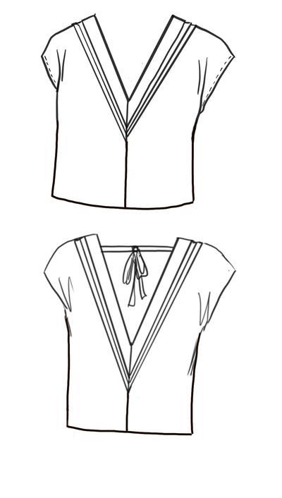 Robe BYZANCE Patron de couture Pochette Patron de couture MAISON FAUVE | Gaspard et Léonie Tissus Mercerie Toulouse