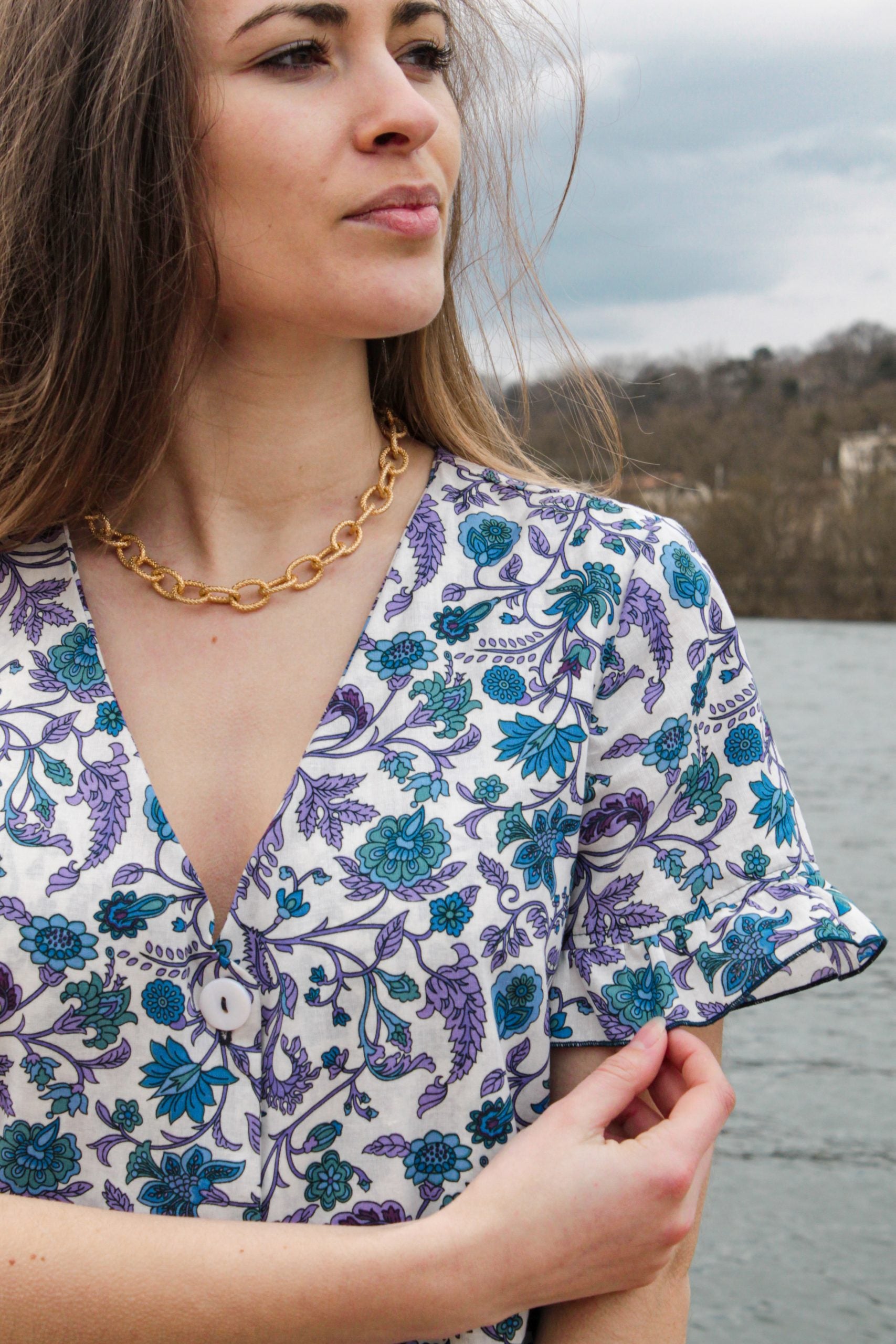 Robe CHARLOTTE Femme - Patron de couture pochette - CHA'COUD Patron de couture Cha'Coud | Gaspard et Léonie Tissus en ligne et Mercerie à Toulouse