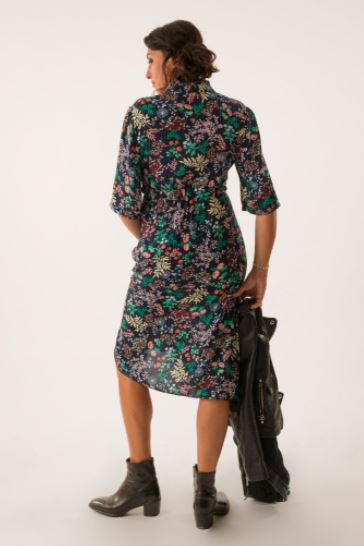 Robe EMMA Patron de couture Pochette - CLEMATISSE PATTERN Patron de couture MAISON FAUVE | Gaspard et Léonie Tissus en ligne et Mercerie à Toulouse