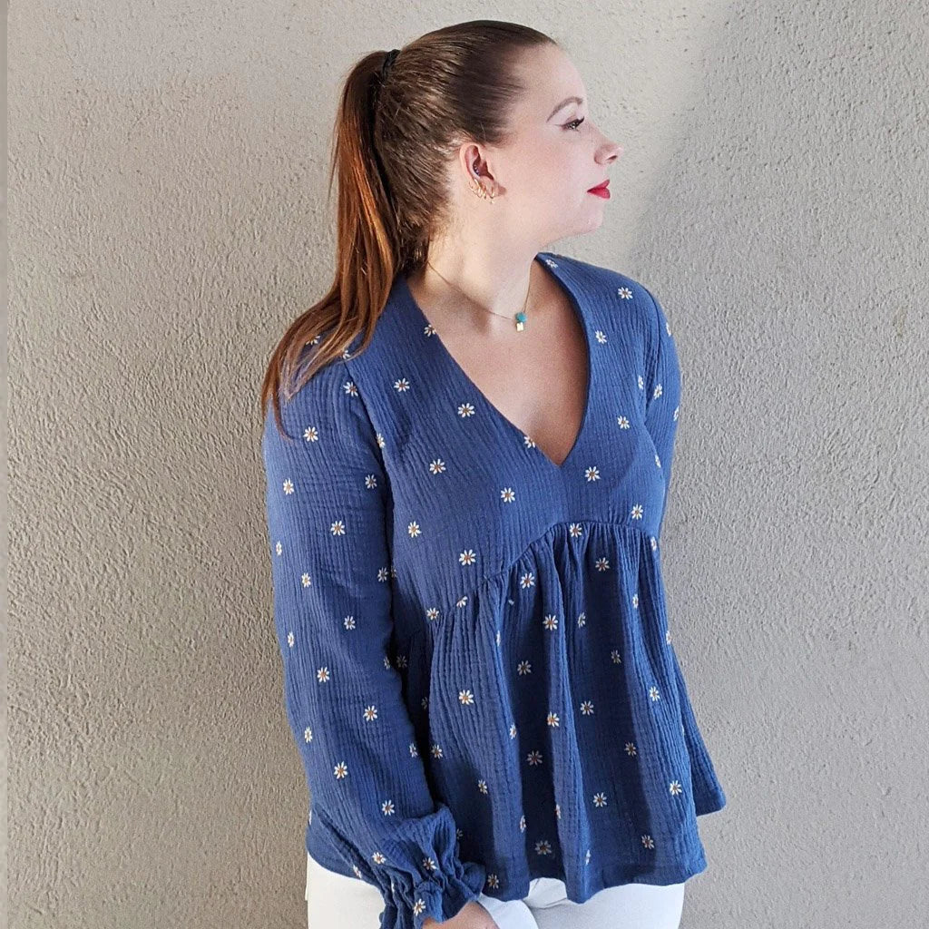 Robe et Blouse MERVEILLE Patron de couture pochette - SUPER BISON Patron de couture SUPER BISON | Gaspard et Léonie Tissus en ligne et Mercerie à Toulouse