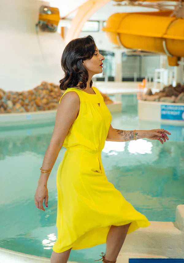 Robe HAUT VOL Patron de couture Pochette - MAISON FAUVE Patron de couture MAISON FAUVE | Gaspard et Léonie Tissus en ligne et Mercerie à Toulouse