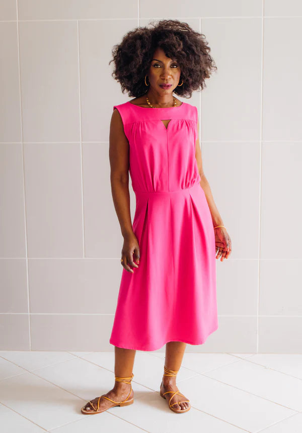 Robe HAUT VOL Patron de couture Pochette - MAISON FAUVE Patron de couture MAISON FAUVE | Gaspard et Léonie Tissus en ligne et Mercerie à Toulouse