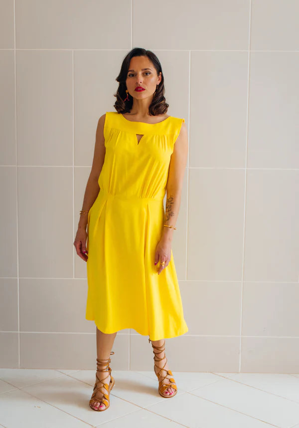 Robe HAUT VOL Patron de couture Pochette - MAISON FAUVE Patron de couture MAISON FAUVE | Gaspard et Léonie Tissus en ligne et Mercerie à Toulouse