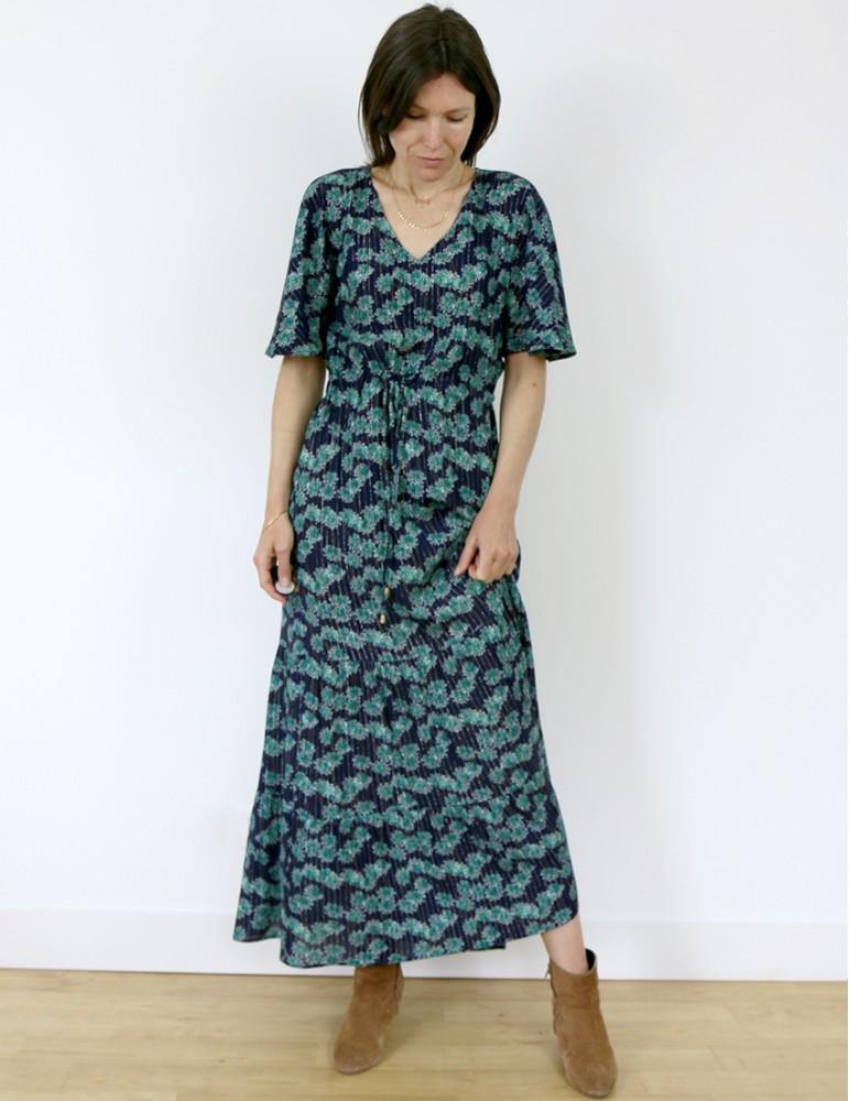 Robe Helios SCAMMIT Patron de couture pochette - L'atelier de Gaspard et Léonie