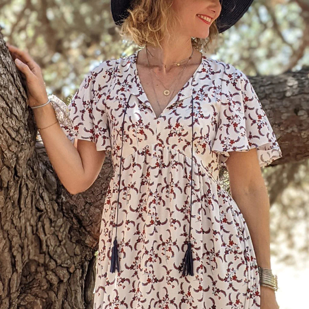 Robe IDYLLE Patron de couture pochette - SUPER BISON Patron de couture SUPER BISON | Gaspard et Léonie Tissus en ligne et Mercerie à Toulouse