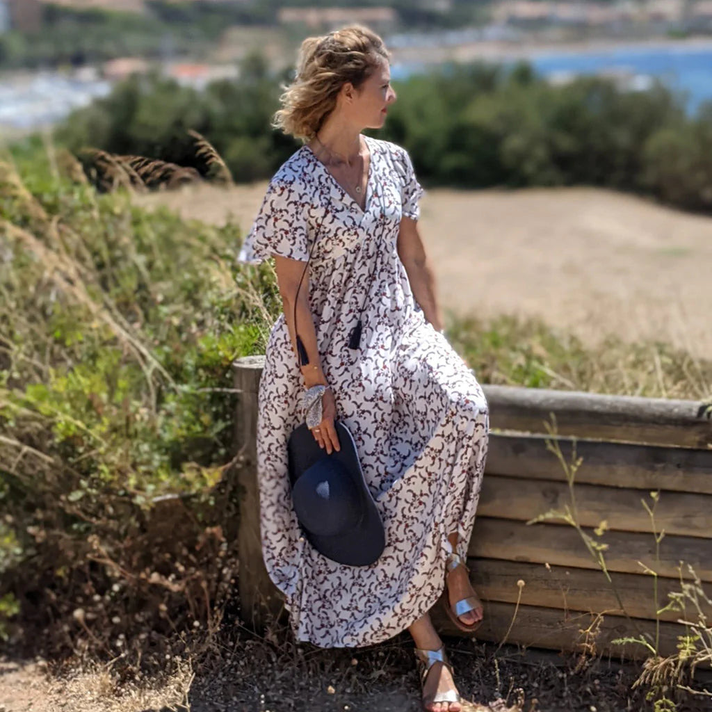 Robe IDYLLE Patron de couture pochette - SUPER BISON Patron de couture SUPER BISON | Gaspard et Léonie Tissus en ligne et Mercerie à Toulouse