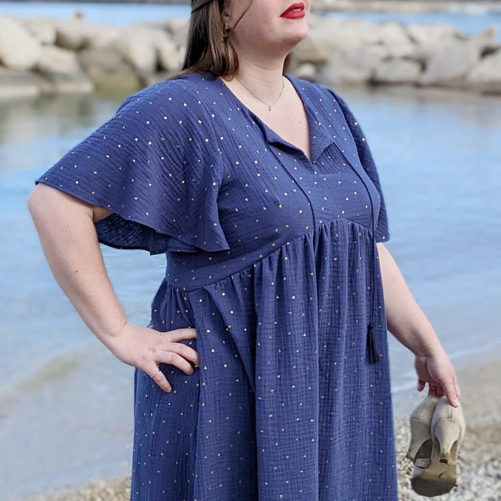 Robe IDYLLE Patron de couture pochette - SUPER BISON Patron de couture SUPER BISON | Gaspard et Léonie Tissus en ligne et Mercerie à Toulouse