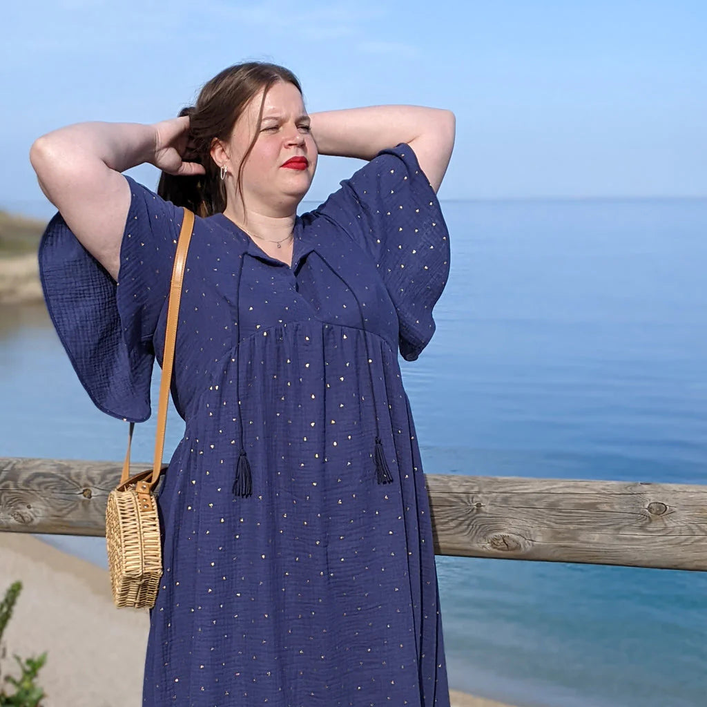 Robe IDYLLE Patron de couture pochette - SUPER BISON Patron de couture SUPER BISON | Gaspard et Léonie Tissus en ligne et Mercerie à Toulouse