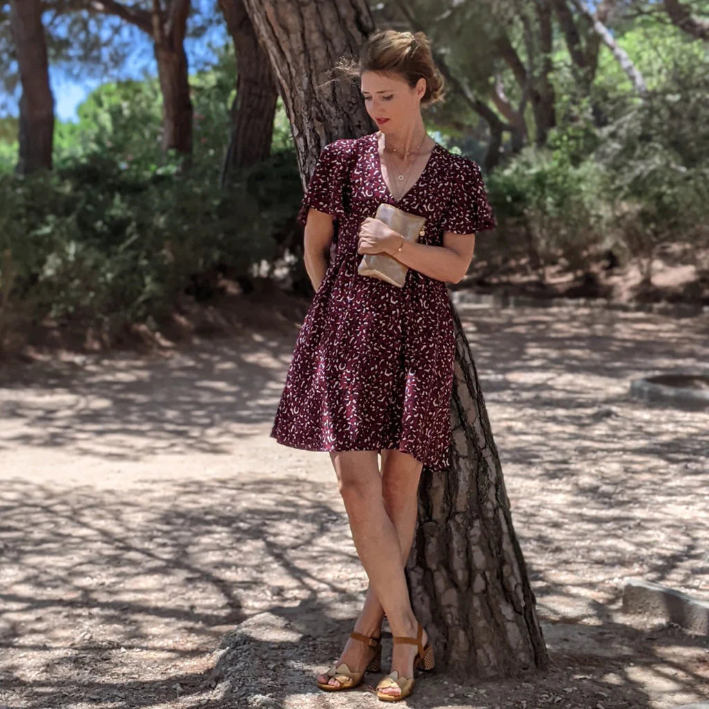 Robe IDYLLE Patron de couture pochette - SUPER BISON Patron de couture SUPER BISON | Gaspard et Léonie Tissus en ligne et Mercerie à Toulouse