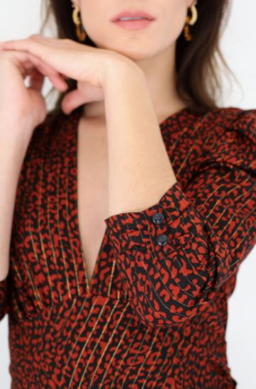 Robe LAURINE Patron de couture Pochette - CLEMATISSE PATTERN Patron de couture CLEMATISSE PATTERN | Gaspard et Léonie Tissus en ligne et Mercerie à Toulouse