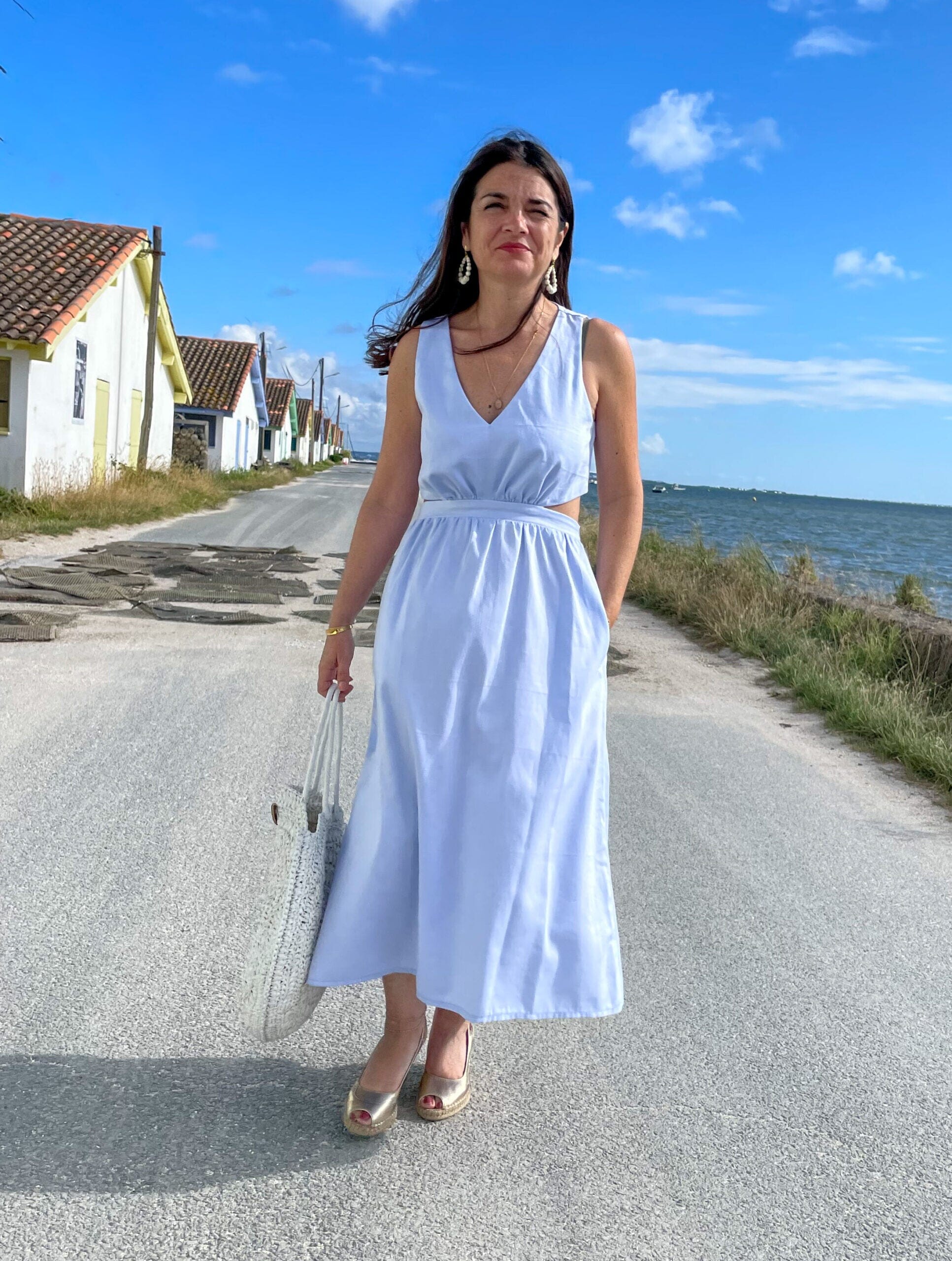 Robe LIA Patron de couture Pochette - CLEMATISSE PATTERN Patron de couture CLEMATISSE PATTERN | Gaspard et Léonie Tissus en ligne et Mercerie à Toulouse