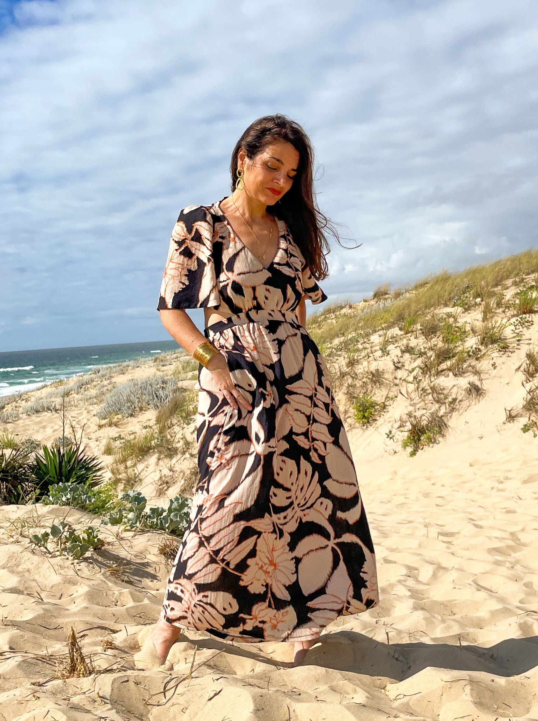 Robe LIA Patron de couture Pochette - CLEMATISSE PATTERN Patron de couture CLEMATISSE PATTERN | Gaspard et Léonie Tissus en ligne et Mercerie à Toulouse