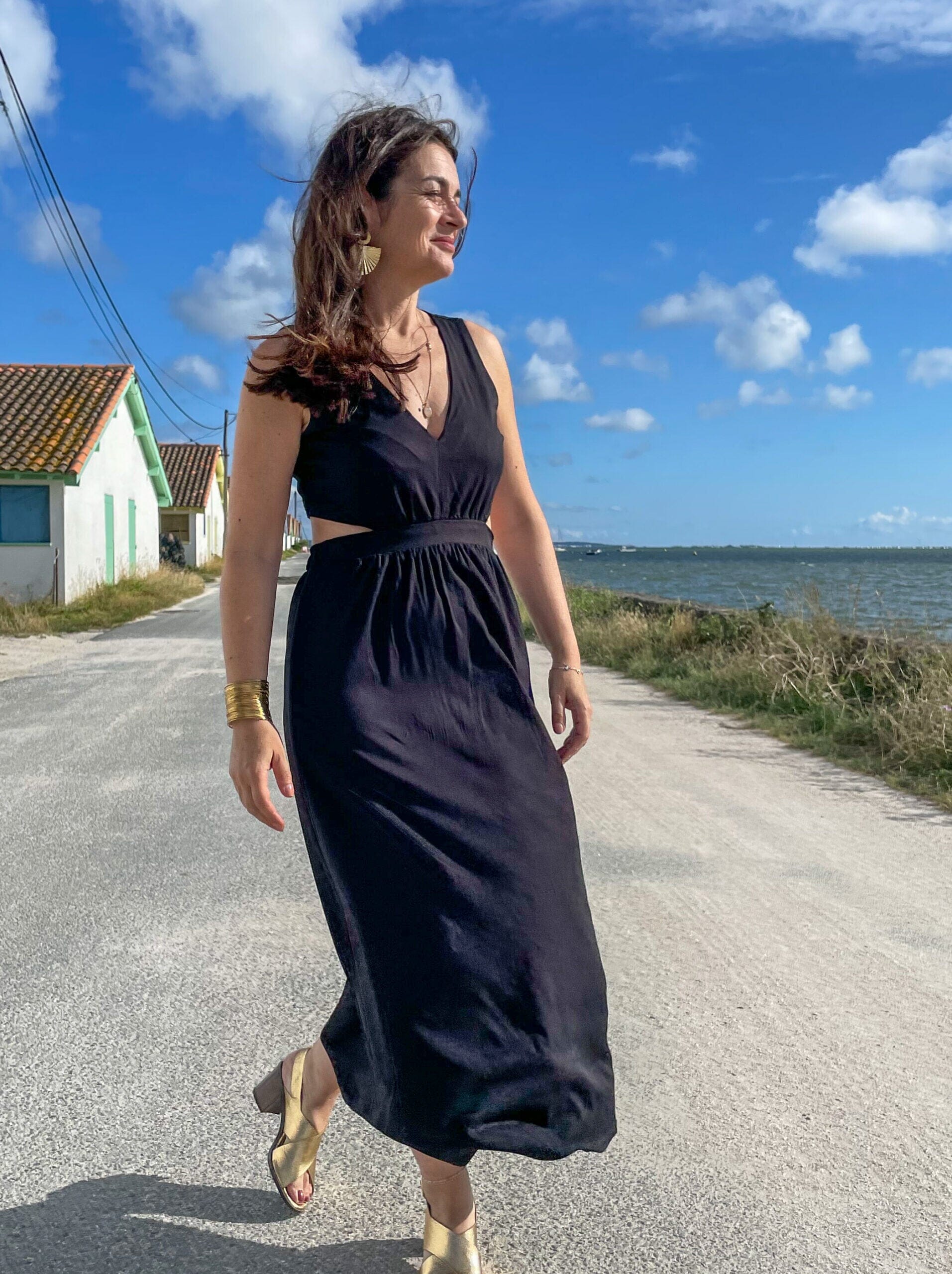 Robe LIA Patron de couture Pochette - CLEMATISSE PATTERN Patron de couture CLEMATISSE PATTERN | Gaspard et Léonie Tissus en ligne et Mercerie à Toulouse