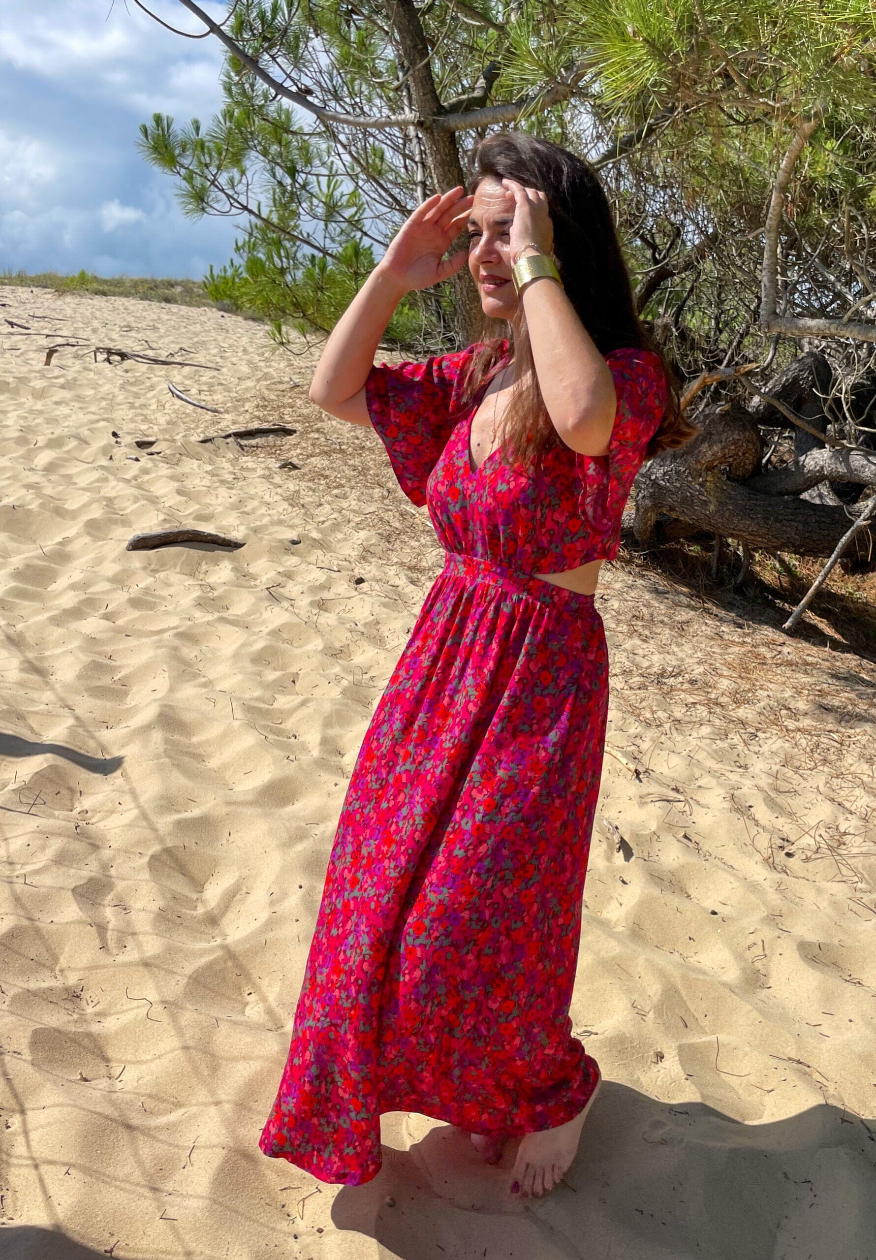 Robe LIA Patron de couture Pochette - CLEMATISSE PATTERN Patron de couture CLEMATISSE PATTERN | Gaspard et Léonie Tissus en ligne et Mercerie à Toulouse