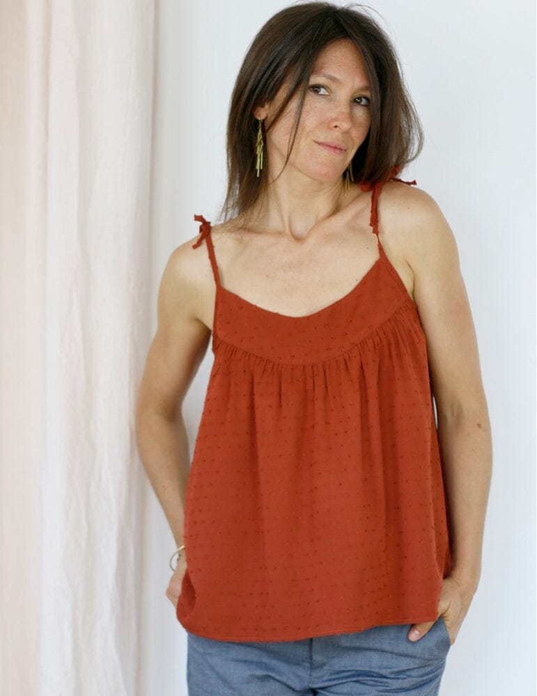 Robe ou Débardeur CREPUSCULE Patron de couture pochette - Atelier SCÄMMIT Patron de couture ATELIER SCÄMMIT | Gaspard et Léonie Tissus en ligne et Mercerie à Toulouse