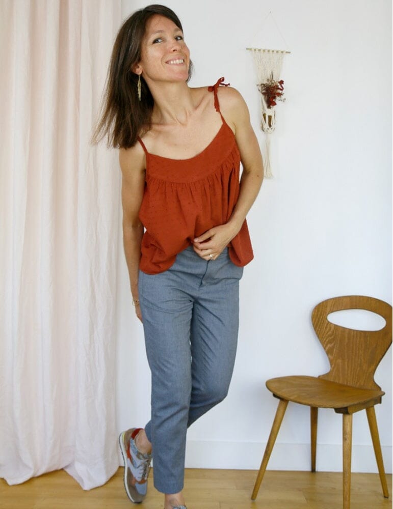 Robe ou Débardeur CREPUSCULE Patron de couture pochette - Atelier SCÄMMIT Patron de couture ATELIER SCÄMMIT | Gaspard et Léonie Tissus en ligne et Mercerie à Toulouse