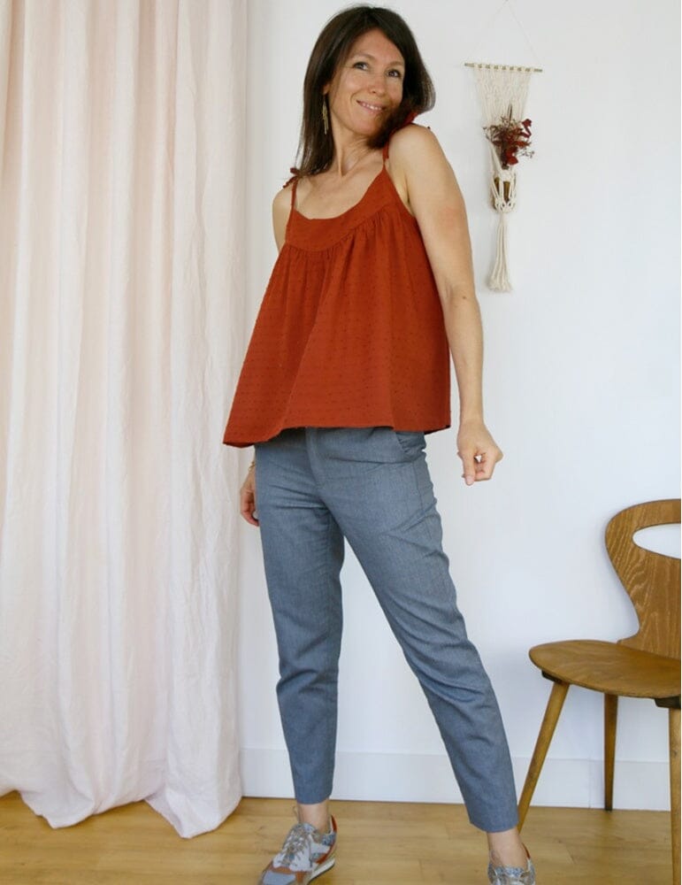 Robe ou Débardeur CREPUSCULE Patron de couture pochette - Atelier SCÄMMIT Patron de couture ATELIER SCÄMMIT | Gaspard et Léonie Tissus en ligne et Mercerie à Toulouse