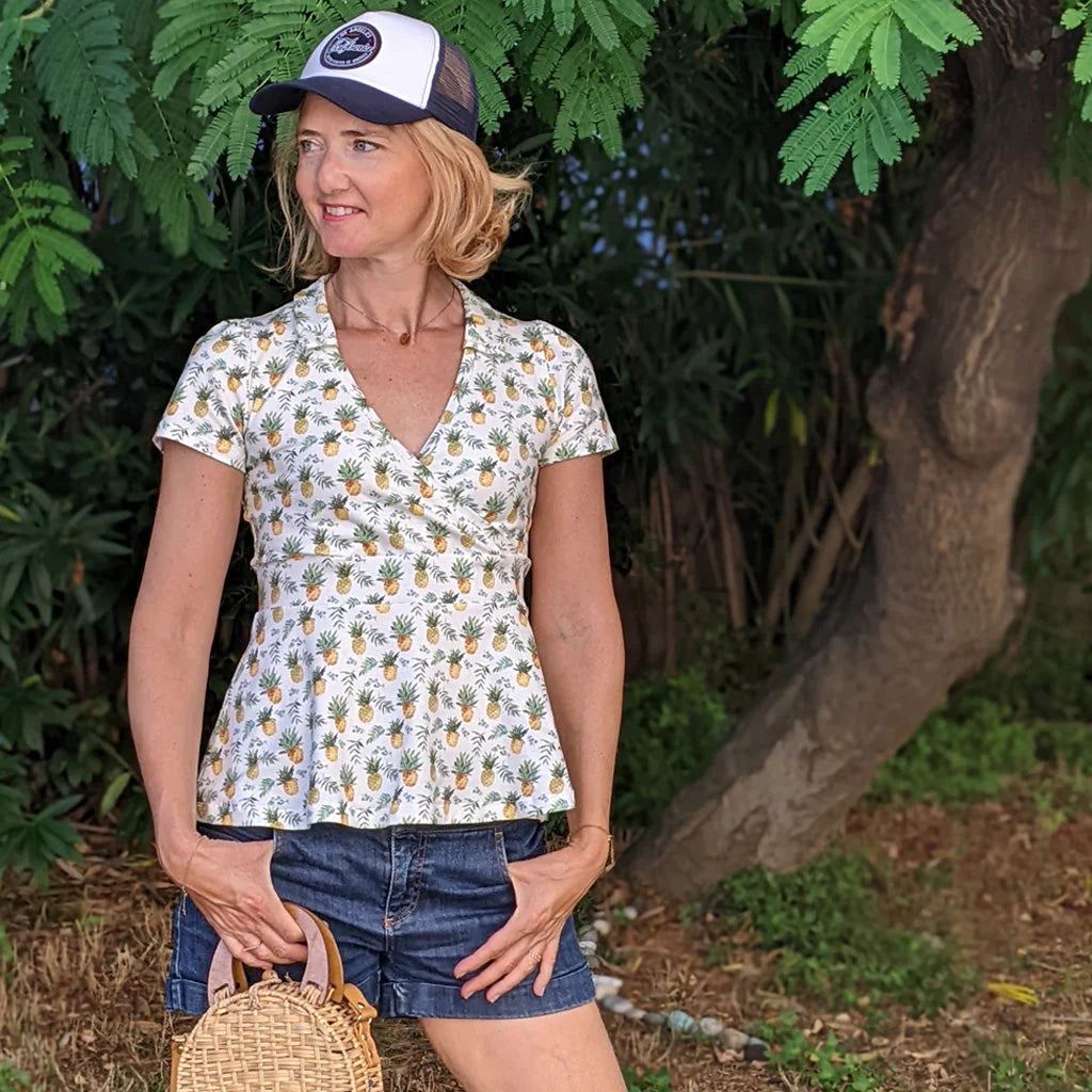 Robe ou Top BELLA Patron de couture pochette - SUPER BISON Patron de couture SUPER BISON | Gaspard et Léonie Tissus en ligne et Mercerie à Toulouse