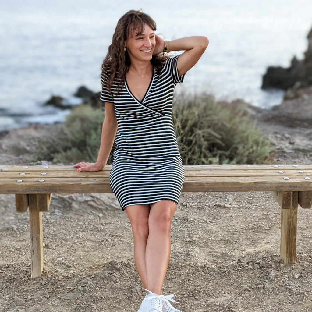 Robe ou Top BELLA Patron de couture pochette - SUPER BISON Patron de couture SUPER BISON | Gaspard et Léonie Tissus en ligne et Mercerie à Toulouse