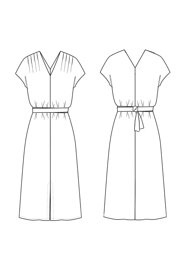 Robe TRANSAT patron de couture pochette - MAISON FAUVE Patron de couture MAISON FAUVE | Gaspard et Léonie Tissus en ligne et Mercerie à Toulouse