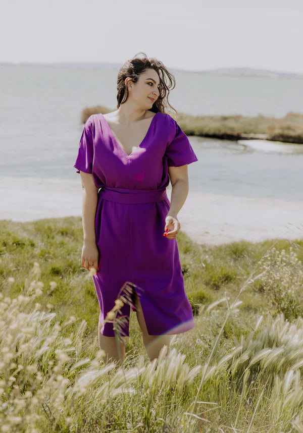 Robe TRANSAT patron de couture pochette - MAISON FAUVE Patron de couture MAISON FAUVE | Gaspard et Léonie Tissus en ligne et Mercerie à Toulouse