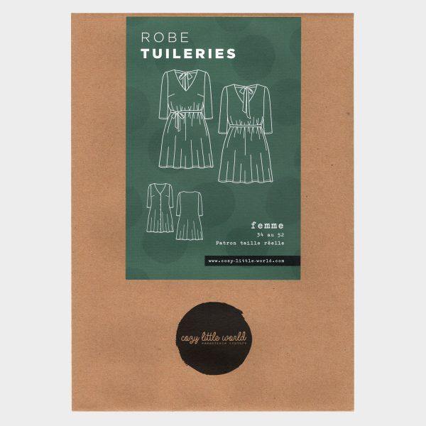Robe TUILERIES Pochette patron de couture - L'atelier de Gaspard et Léonie