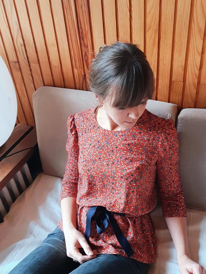 Robe/Blouse DAPHNE - Patron de couture pochette Patron de couture JOLI LAB | Gaspard et Léonie Tissus Mercerie Toulouse