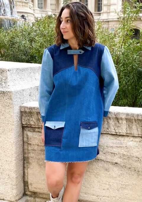 Robe/Blouse LAPIZ Patron de couture pochette - ATELIER 8 AVRIL Patron de couture ATELIER 8 AVRIL | Gaspard et Léonie Tissus en ligne et Mercerie à Toulouse