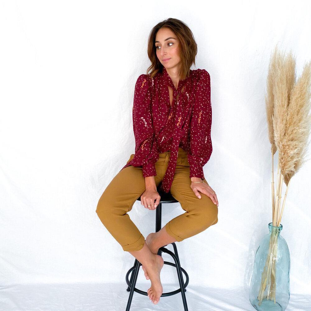 Robe/Blouse PLACE DES ARTS Patron de couture pochette - L'atelier de Gaspard et Léonie