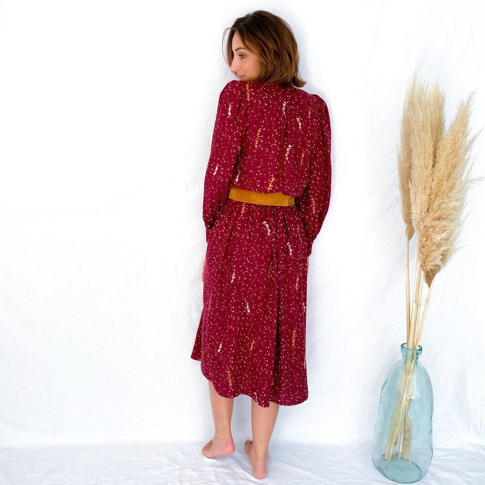 Robe/Blouse PLACE DES ARTS Patron de couture pochette - L'atelier de Gaspard et Léonie