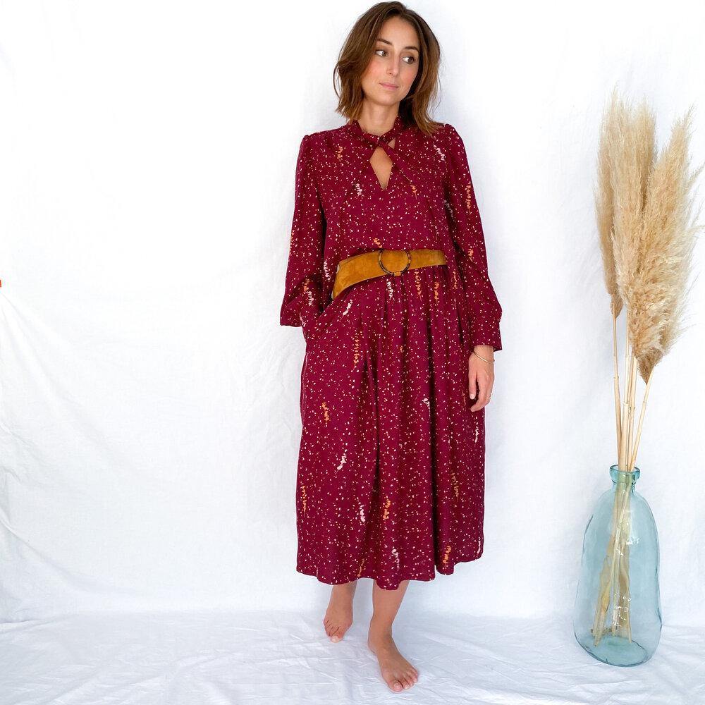 Robe/Blouse PLACE DES ARTS Patron de couture pochette - L'atelier de Gaspard et Léonie