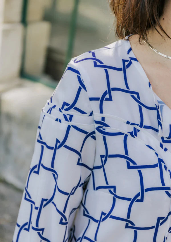 Robe/Blouse TRIBECA Patron de couture Pochette - MAISON FAUVE Patron de couture MAISON FAUVE | Gaspard et Léonie Tissus en ligne et Mercerie à Toulouse