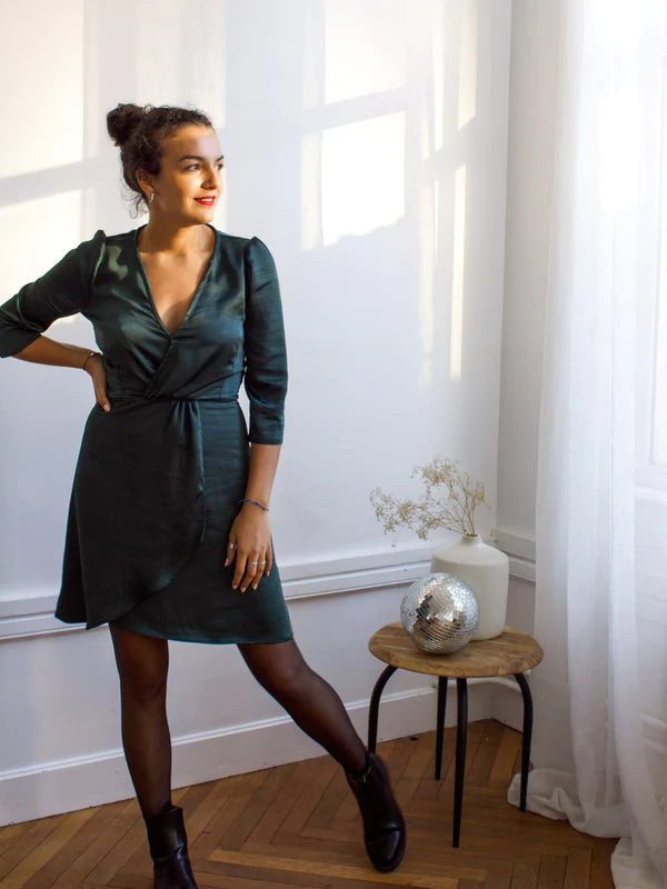 Robe/Blouse VALENTINA - Patron de couture pochette - JOLI LAB Patron de couture JOLI LAB | Gaspard et Léonie Tissus en ligne et Mercerie à Toulouse