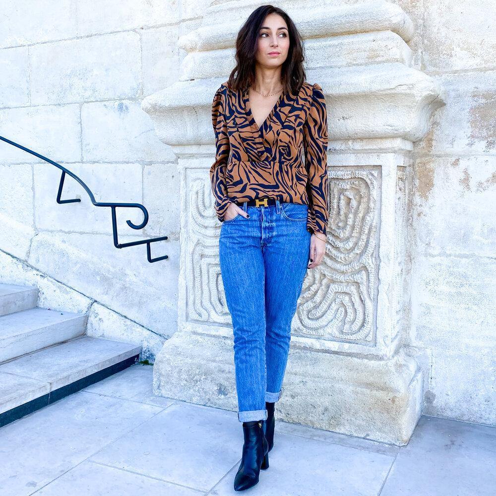 Robe/Blouse VICTORIA Patron de couture pochette - L'atelier de Gaspard et Léonie