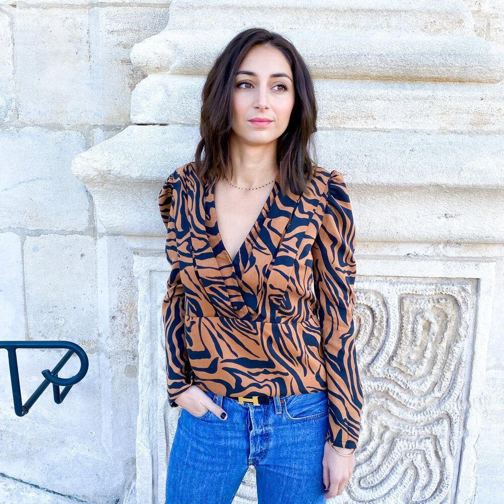 Robe/Blouse VICTORIA Patron de couture pochette - L'atelier de Gaspard et Léonie